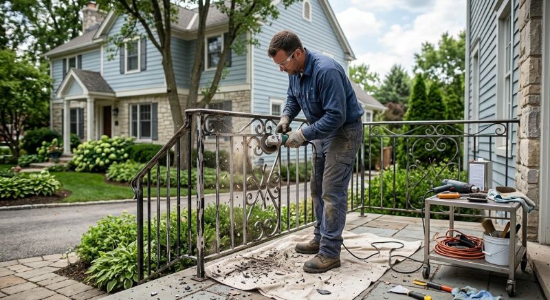 Metal Stairs Repair Service