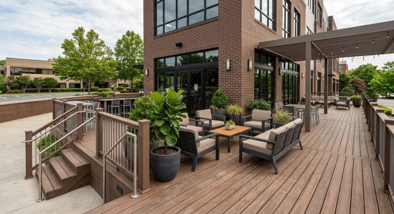 Cedar Deck Installation in Stamford, CT
