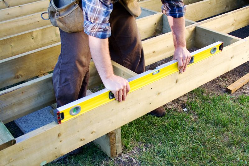 Ground Level Deck Construction in Stamford, CT