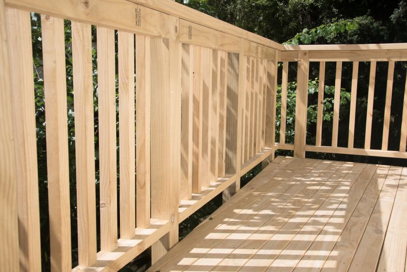 Redwood Deck Installation in Worcester, MA