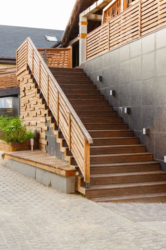 Wood Stairs Replacement in Conroe, TX