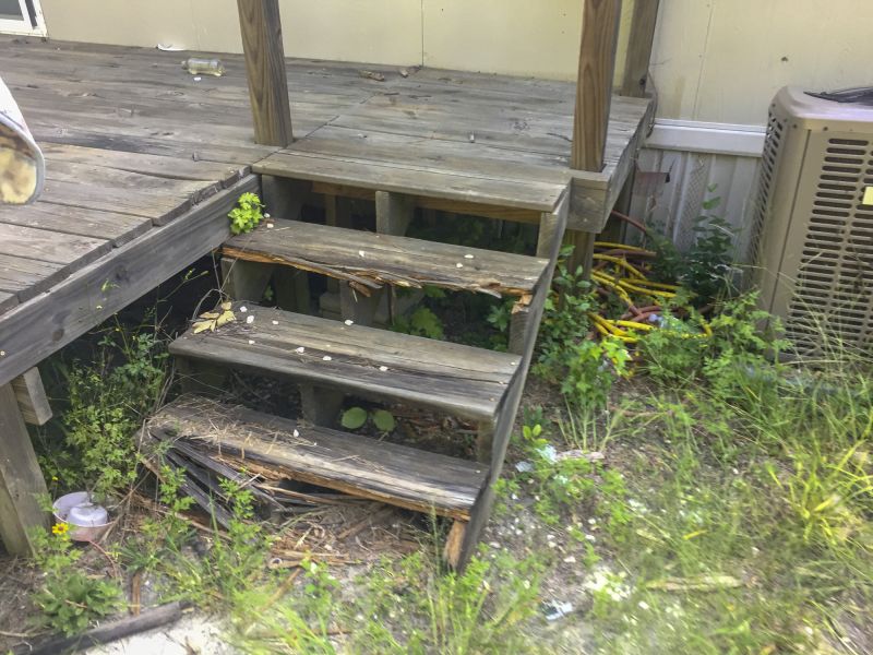 Wood Steps Replacement in Alpharetta, GA