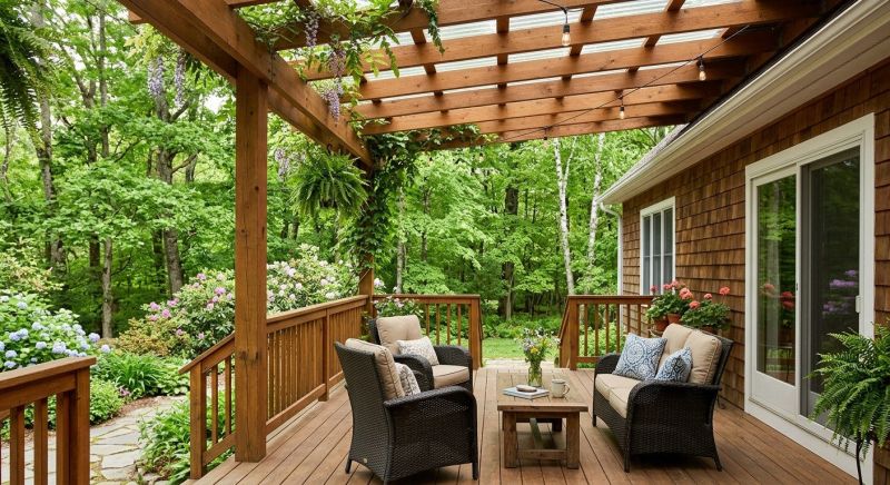 Wooden Patio Installation in Seattle, WA