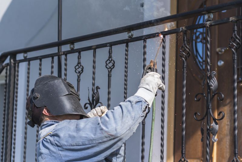 Wrought Iron Railing Restoration