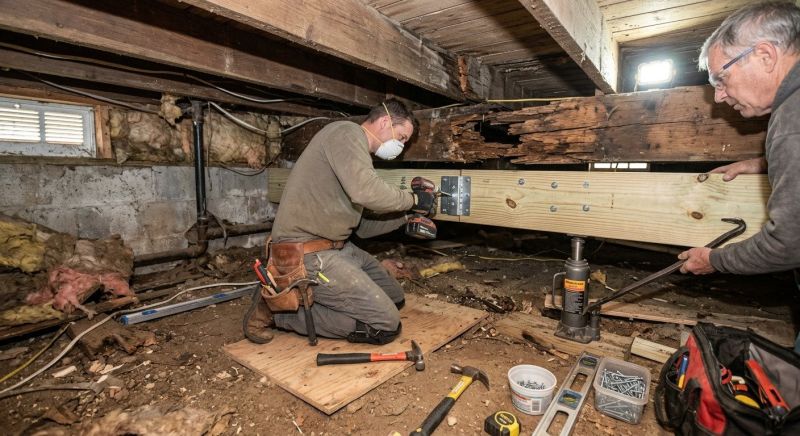 Floor Framing Replacement in Wilmington, NC