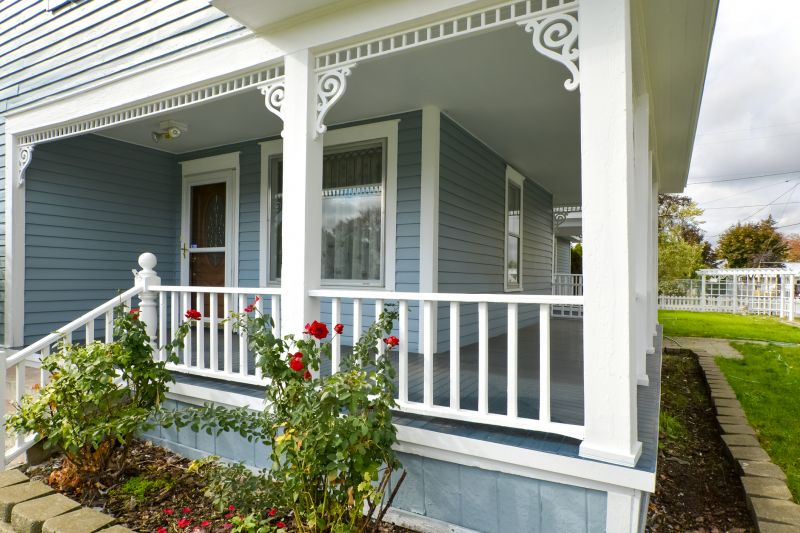 Porch Railing Installation in Conroe, TX