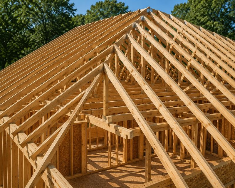 Roof Truss Framing in Wilmington, NC