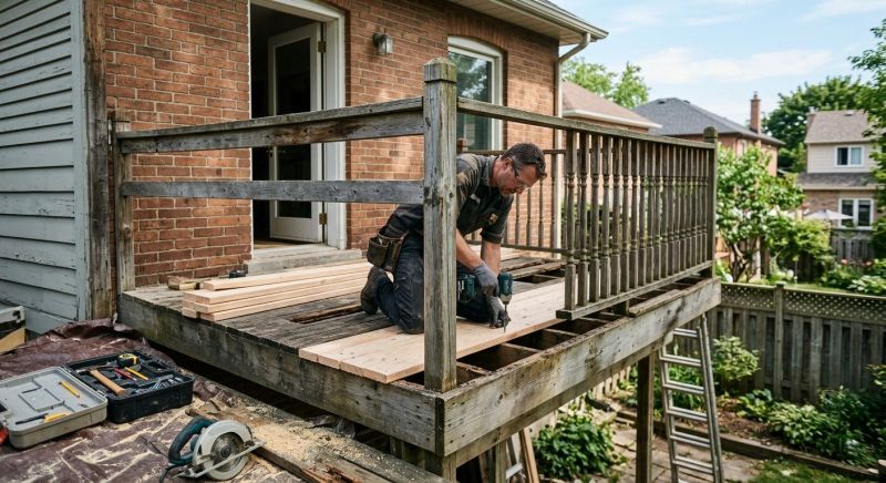 Wood Balcony Repair in Seattle, WA