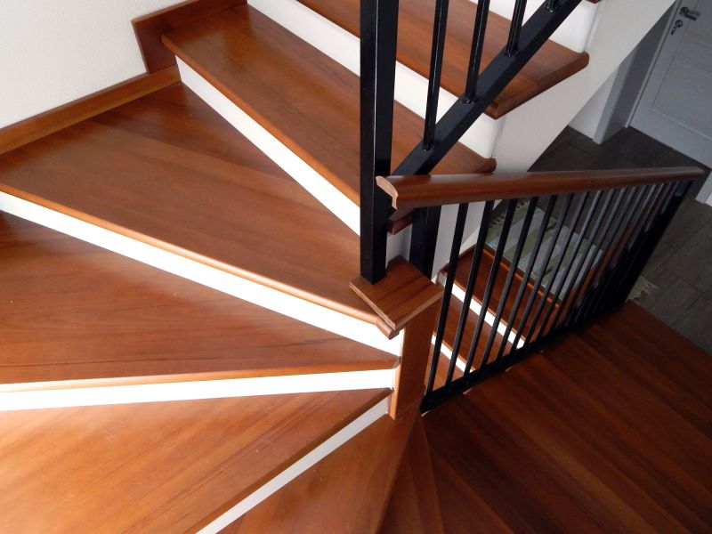 Wood Stair Railing Repair in Wilmington, NC