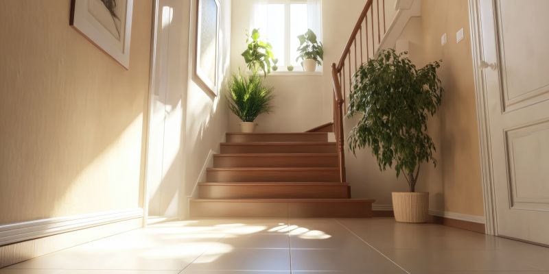 Wood Stair Railing Repair in Alpharetta, GA
