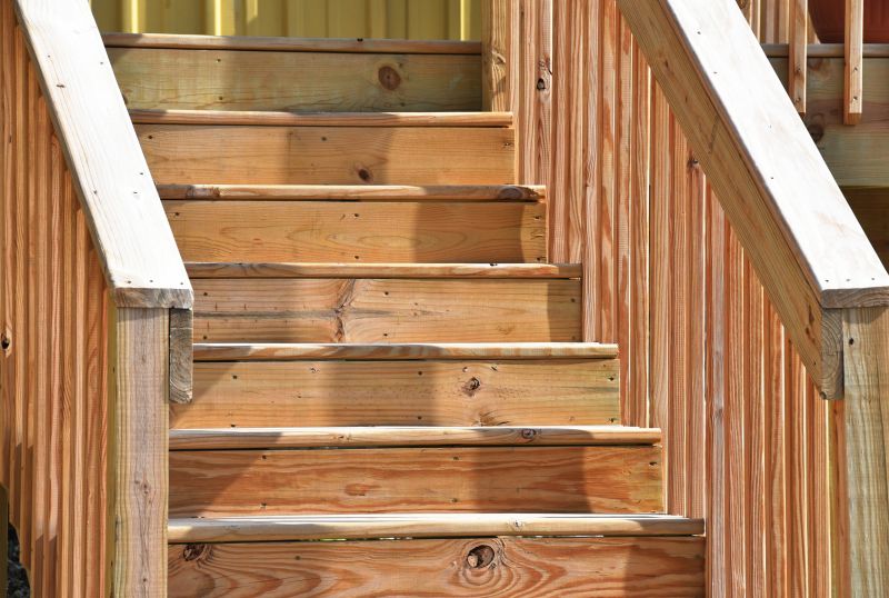 Wooden Banister Installation in Kansas City, KS