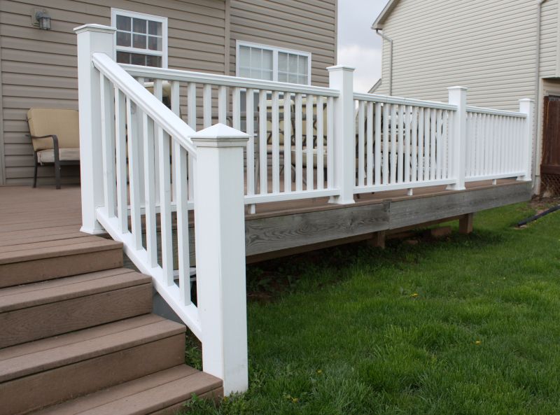 Wooden Banister Installation in Olathe, KS