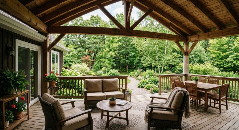 Wooden Patio Installation in Seattle, WA