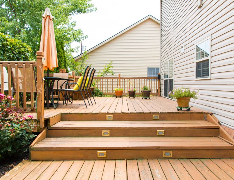 Wooden Patio Installation in Seattle, WA