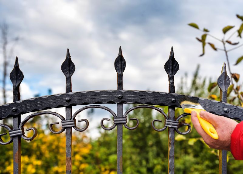 Wrought Iron Railing Restoration