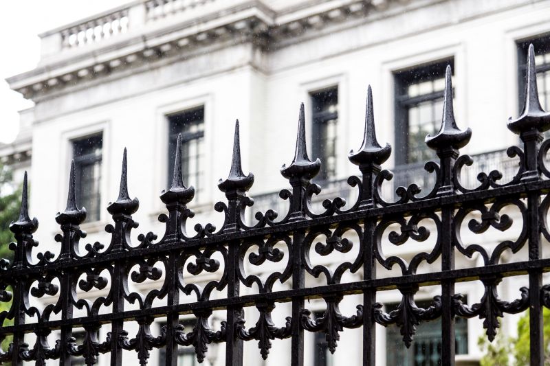 Historic Wrought Iron Fence